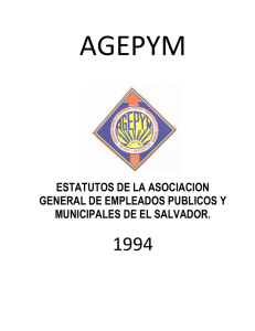 estatutos de la asociacion general de empleados publicos y