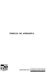 Pascual de Andagoya - Biblioteca Enrique Bolaños