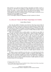 pdf La cabeza de Vulcano del Museo Arqueológico de Córdoba