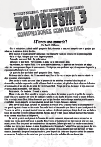 Descargar instrucciones de Zombies!!! 3: Compradores
