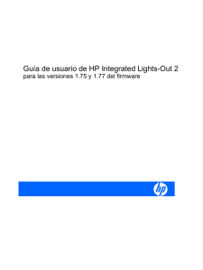Guía de usuario de HP Integrated Lights
