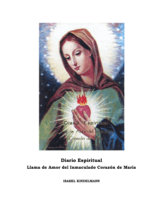 Diario Espiritual Llama de Amor del Inmaculado Corazón de María