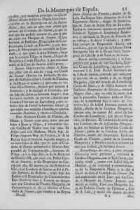 Page 1 De la Monarquia de España. Doña Blanca de Luis. La