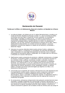 Declaración de Panamá