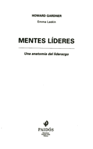 MENTES LÍDERES