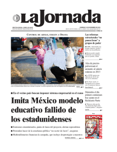 Imita México modelo educativo fallido de los estadunidenses