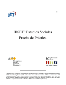 HiSET Social Studies Practice Test