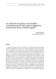 L°objectiu dlaquest article és abordar les relacions de gènere dels