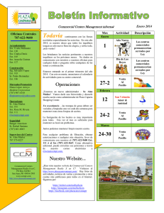 Plaza Canóvanas – Boletín Informativo (enero)