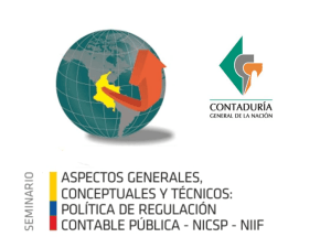 Diapositiva 1 - Contaduría General de la Nación