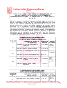 acta diligencia de cierre estamentos