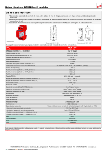 Datos técnicos: DEHNbloc® modular DB M 1 255 (961 120)