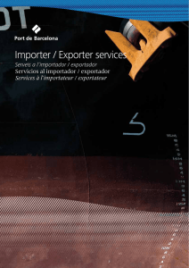 Importer / Exporter services