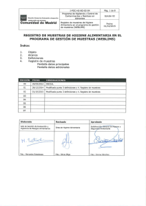 “ Contaminantes y Residuos en Edición 02