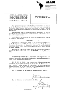Page 1 ALADI Asociación Latinoamericana de Integración