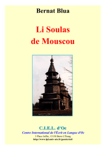 Li soulas de Mouscou