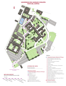 Mapa del campus - Universidad del Sagrado Corazón