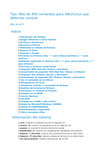 Tips: Más de 400 comandos para GNU/Linux que deberías conocer