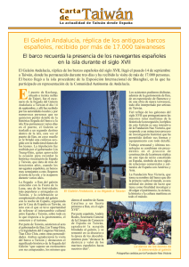 El Galeón Andalucía, réplica de los antiguos barcos españoles