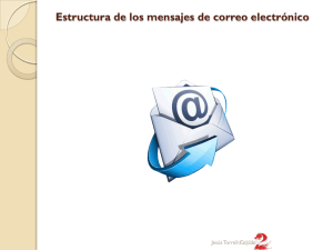 Estructura de los mensajes de correo electrónico