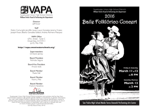 Baile Folklórico Concert 2016 Baile Folklórico Concert