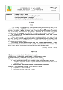 universidades de andalucía prueba de acceso a la universidad