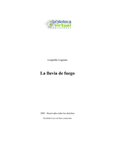 La lluvia de fuego - Biblioteca Virtual Universal