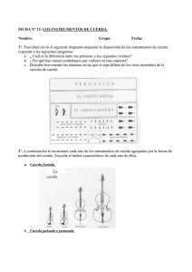 Ficha nº 12. Instrumentos de cuerda.