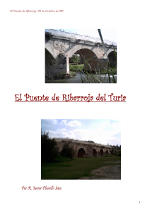 El Puente de Ribarroja del Turia - Asociación Cultural de Amigos