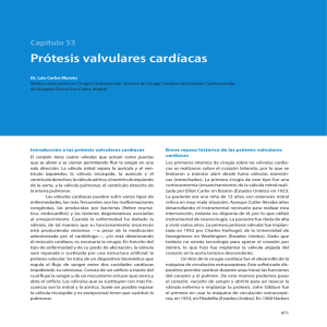 Prótesis valvulares cardíacas