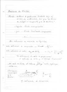 Nociones de mecánica de fluidos