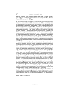272 Plotino, Enéadas. Textos esenciales, traducción, notas y