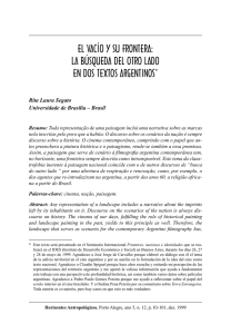 el vacío y su frontera: la búsqueda del otro lado en dos