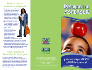 Asperger Asperger - CARD - University of South Florida