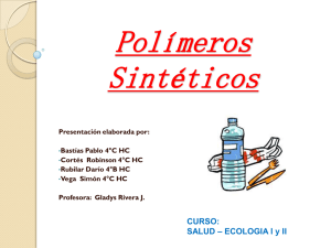 Polímeros Sintéticos