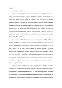 Capítulo 4 4.1 Interpretación y conclusiones. Como fue posible