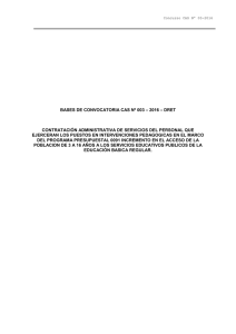 bases de convocatoria cas nº 003 – 2016 – dret contratación
