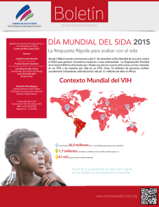 Boletín Especial día mundial del SIDA