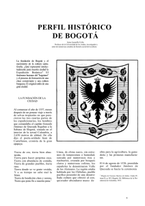 perfil histórico de bogotá - Historia Crítica