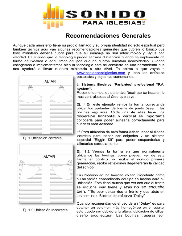 Recomendaciones Generales Completo