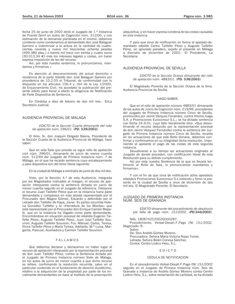 audiencia provincial de malaga audiencia provincial de sevilla