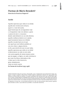 Poemas de Mario Benedetti1