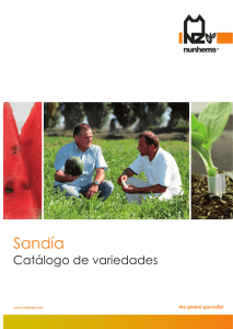 Catalogo de Sandia.