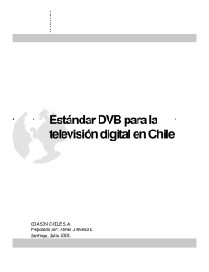 Estándar DVB para la televisión digital en Chile