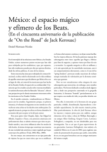 México: el espacio mágico y efímero de los Beats.