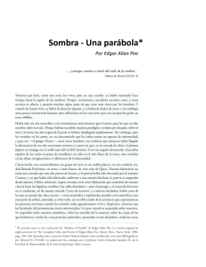 Sombra - Una parábola - Universidad de Bogotá Jorge Tadeo Lozano