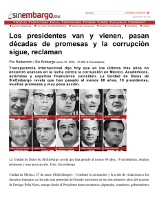 Los presidentes van y vienen, pasan décadas de promesas y la