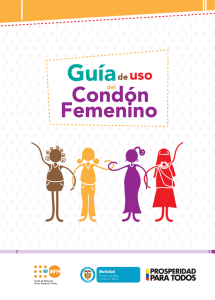 Guía de uso del condón femenino