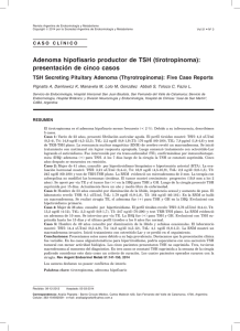 Adenoma hipofisario productor de TSH (tirotropinoma)