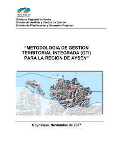 Metodología para la Gestión Territorial Integrada